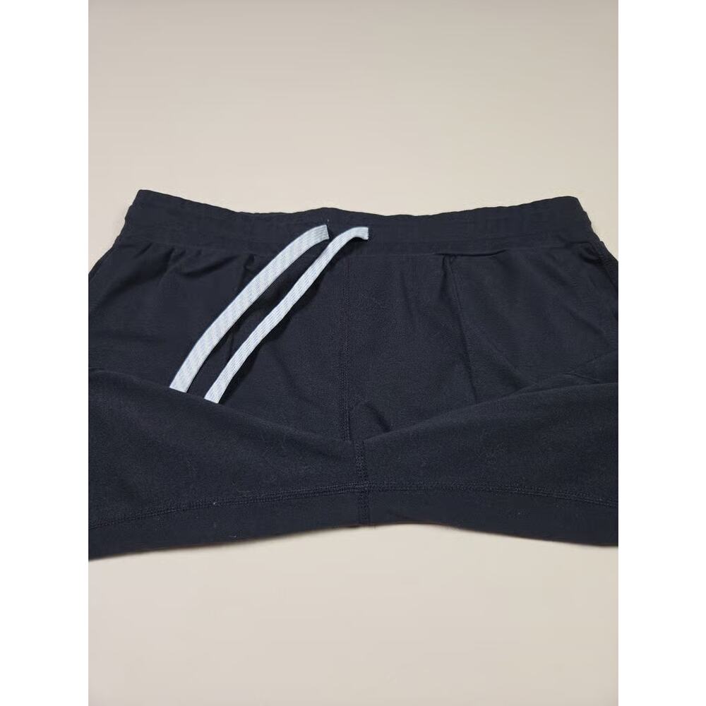 Vuori Halo Essential Wideleg Pants Black Heather Pintuck DreamKnit Size Small - Picture 8 of 8